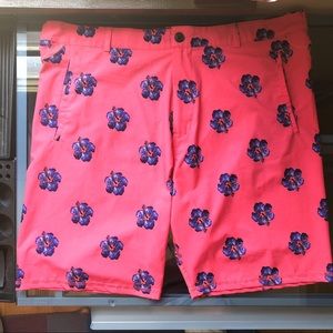 Men's Hawaiian Boardwalk Cargo Shorts Swim Trunks